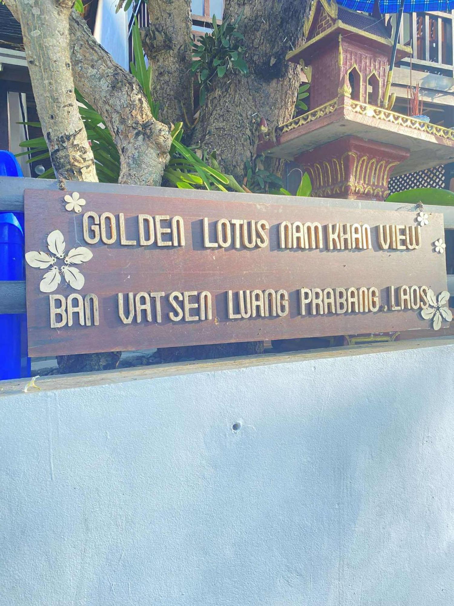 Golden Lotus Namkhan View Luang Prabang Exterior foto